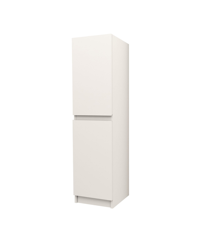 Aloni Jupiter High Bathroom Cabinet - 35x135x35 cm - Matt white - Softclose
