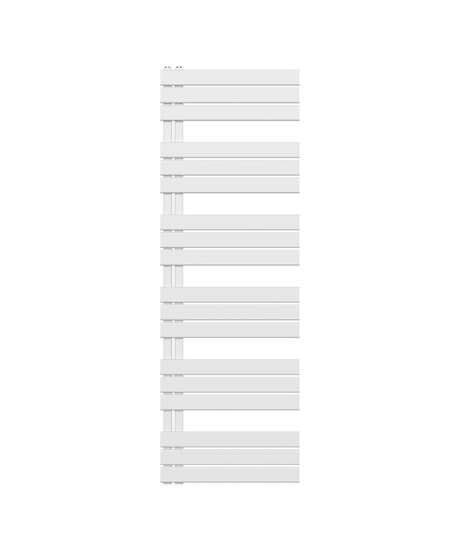 Belrad Bathroom Radiator 1800x500mm - Chrome - Middle connection - 575W