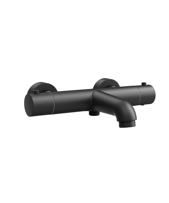 ALONI Pulse bad- en douchemengkraan – thermostatisch – mat zwart