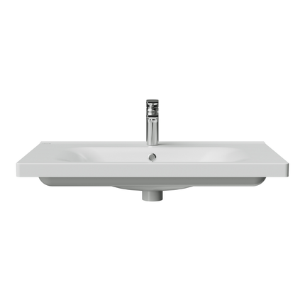 CREAVIT Eksen Wastafel – 80 cm – Wit