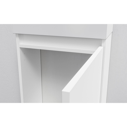 Aloni Zyro toiletmeubelset – 40,5x22,5 cm – glanzend wit