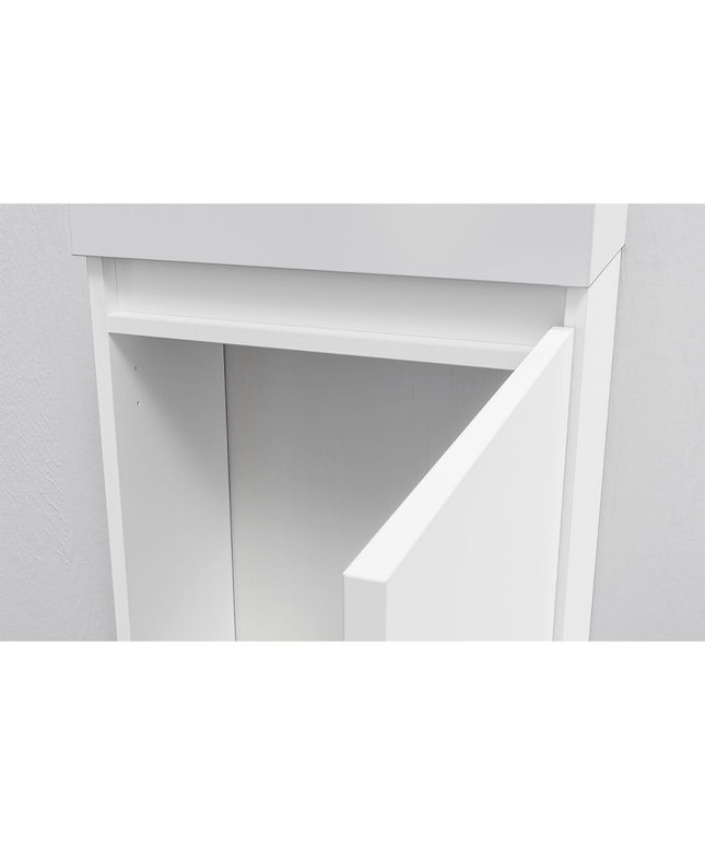 Aloni Zyro toiletmeubelset – 40,5x22,5 cm – glanzend wit