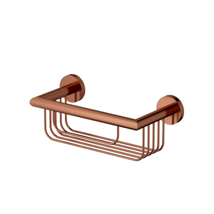 Aloni doucherek – wandmodel – 30,5 cm – brons – roestvrij staal