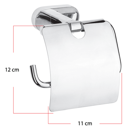 Creavit wc-papier rolhouder – chroom