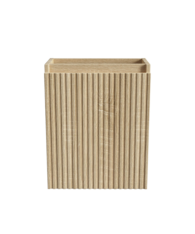 Aloni Mikaro toiletmeubelonderkast – 40x50x22,3 cm – licht eiken