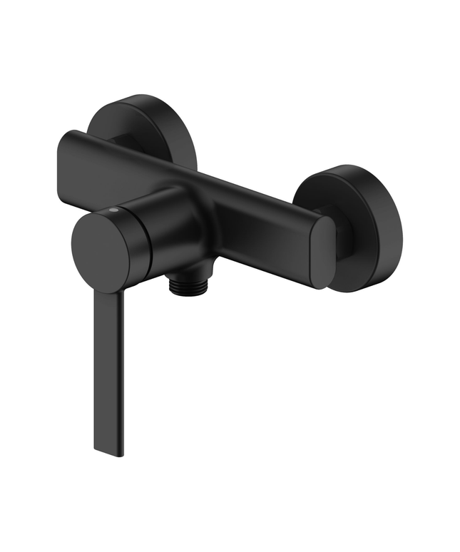 ALONI Edge douchemengkraan – mat zwart