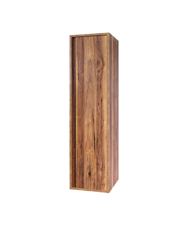 Aloni Sally High Bathroom Cabinet - 35x135x35 cm - Walnut - Softclose