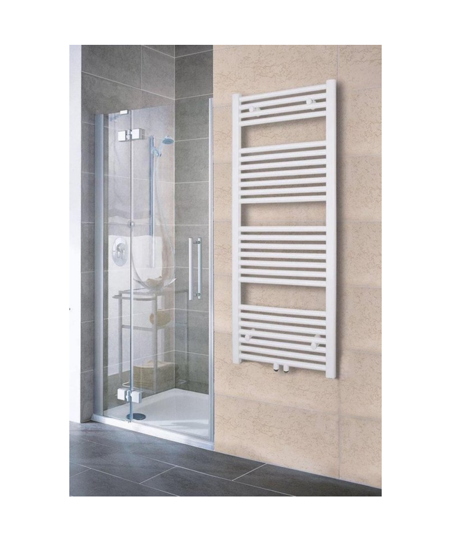 BELRAD Badkamer radiator 1600x400mm - Wit - Middenaansluiting - 614W