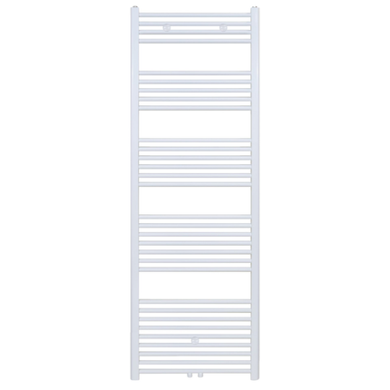 Radiador de baño de Belrad 1800x500mm - Chrome - Conexión central - 575W