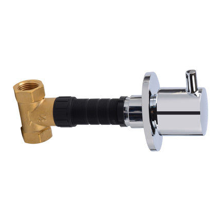 ALONI Inbouwstopkraan - G1/2" aansluiting - Chroom