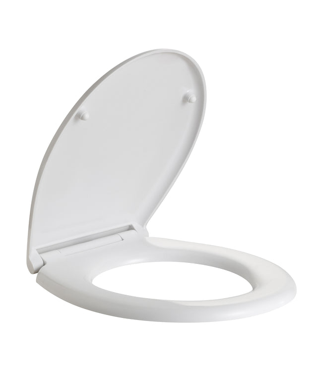 ALONI ECO Elvia Toiletbril - Soft Close & Quick Release - Glanzend wit