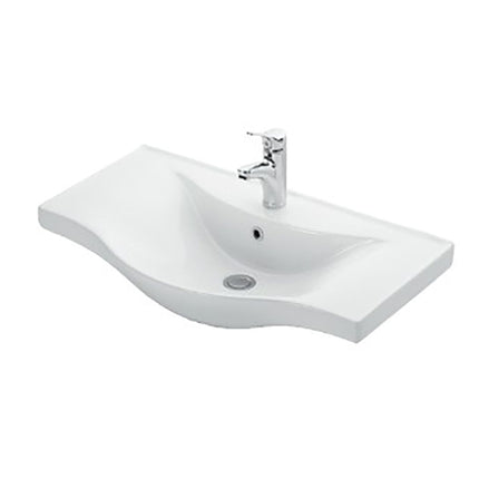 ALONI Aleco Wastafel – 80 cm – Wit
