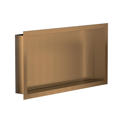 ALONI Inbouwnis BEC - 600x300x70mm - Geborsteld bruin brons