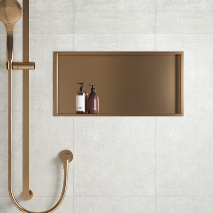 ALONI Inbouwnis BEC - 600x300x70mm - Geborsteld bruin brons - afbeelding 2