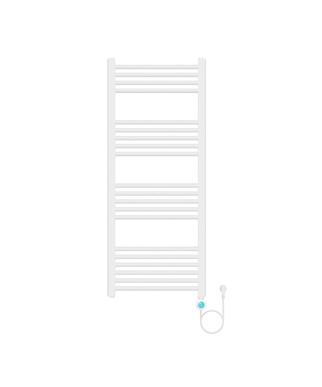 BELRAD Elektrische handdoekradiator - Smart WiFi 700W - 1200x500mm - Mat wit