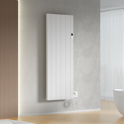 BELRAD elektrische radiator 1600x608x90 mm - Mat wit - sfeerbeeld