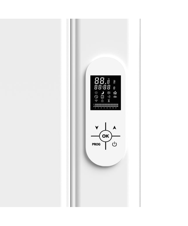 BELRAD elektrische radiator - digitale thermostaat