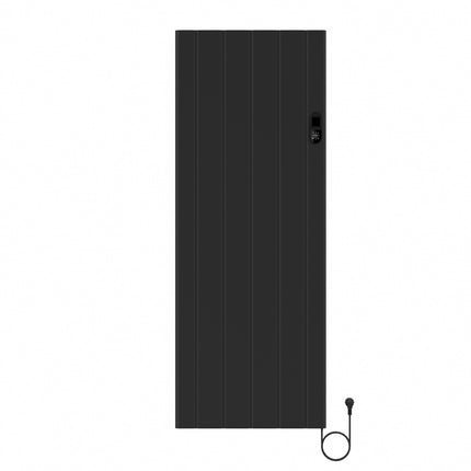 BELRAD elektrische radiator 1600x608x90 mm - Mat zwart - 2000W