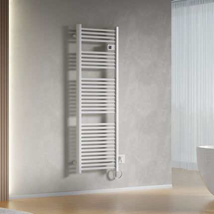 Toalheiro elétrico BELRAD - Smart WiFi - termostato digital - 850W - 1600x540 mm - branco brilhante