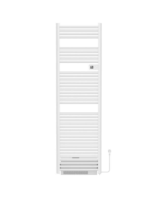 Toalheiro elétrico BELRAD com soprador - Smart WiFi - termostato digital - 2000W - 1840x540 mm - branco brilhante