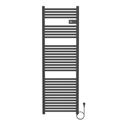 Toalheiro elétrico BELRAD - Smart WiFi - termostato digital - 850W - 1600x540 mm - preto fosco