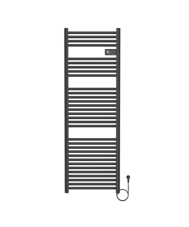 Toalheiro elétrico BELRAD - Smart WiFi - termostato digital - 850W - 1600x540 mm - preto fosco