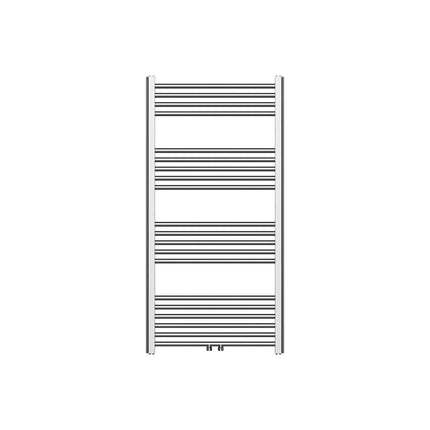 BELRAD handdoekradiator 1200x600 mm - Geborsteld RVS - 414W