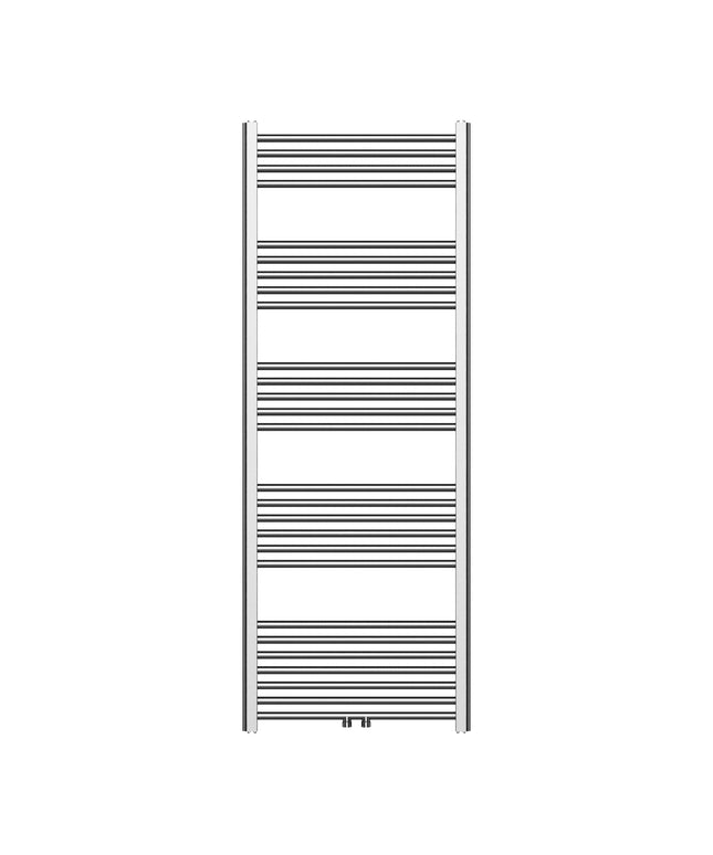 BELRAD handdoekradiator 1600x600 mm - Geborsteld RVS - 557W