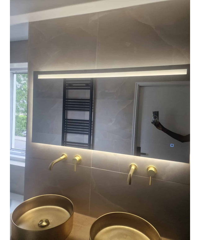 Loxa Ambi LED Spiegel 120 x 60 cm - Rechthoek