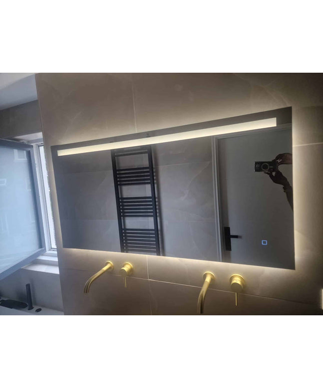 Loxa Ambi LED Spiegel 120 x 60 cm - Rechthoek