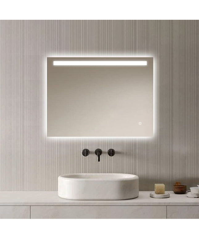 Loxa Ambi LED Spiegel 80 x 60 cm - Rechthoek - afbeelding 8