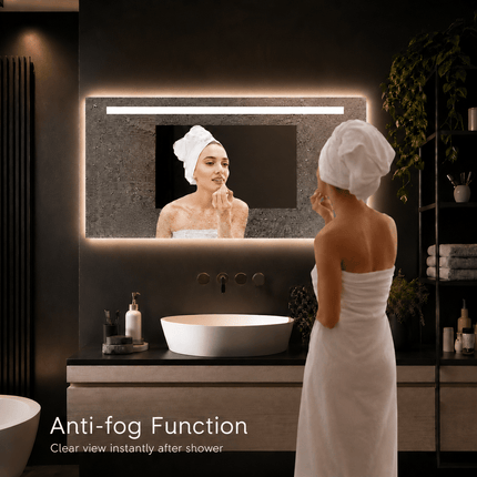 Loxa Ambi LED Spiegel 100 x 60 cm - Rechthoek - afbeelding 2