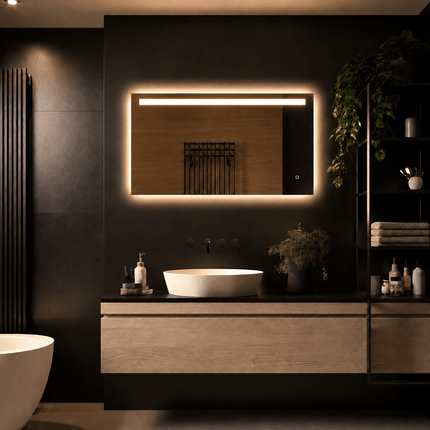 Loxa Ambi LED Spiegel 100 x 60 cm - Rechthoek - afbeelding 5