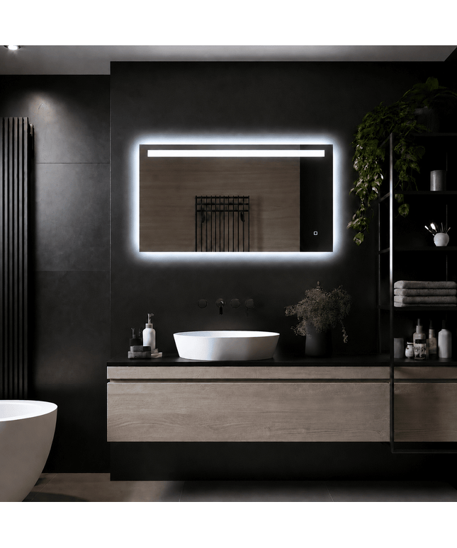 Loxa Ambi LED Spiegel 100 x 60 cm - Rechthoek - afbeelding 4