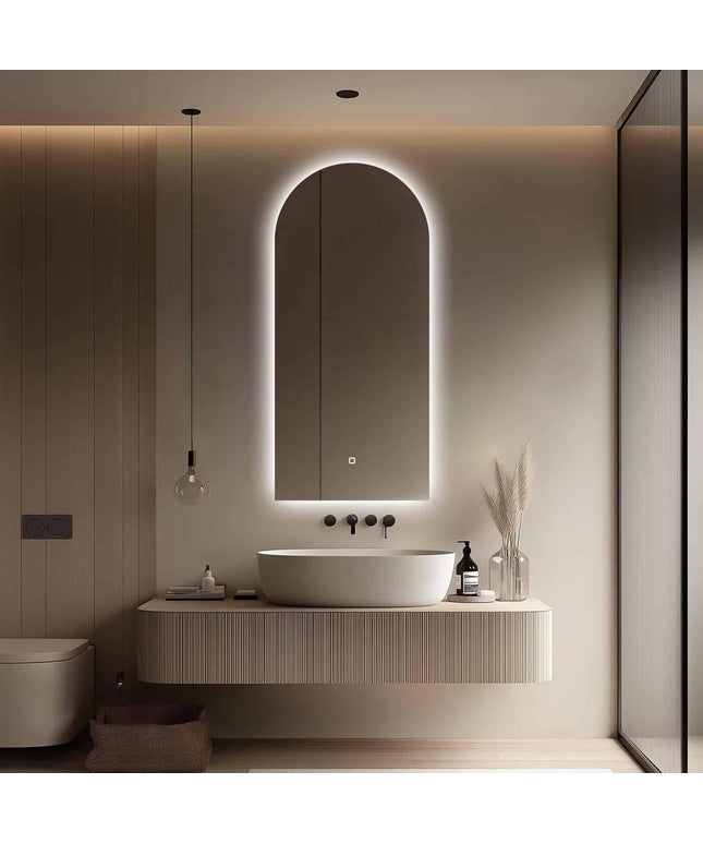 Loxa Casablanca LED Spiegel 45 x 100 cm - Rechthoek - afbeelding 4
