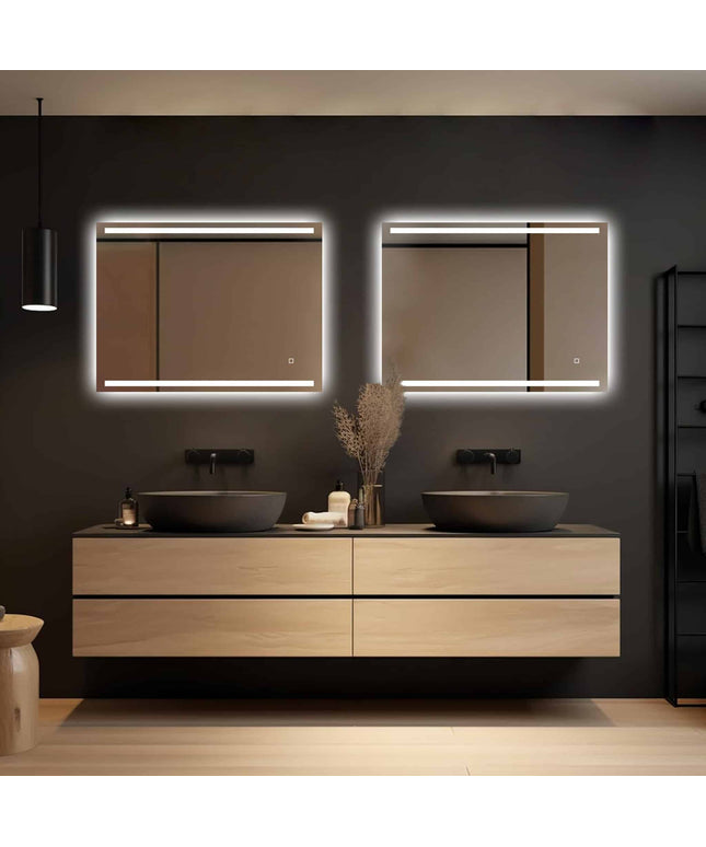 Loxa Felix LED Spiegel 120 x 70 cm - Rechthoek - afbeelding 8