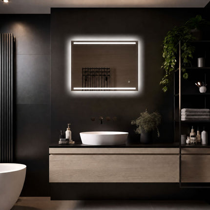 Loxa Felix LED Spiegel 80 x 60 cm - Rechthoek - afbeelding 5
