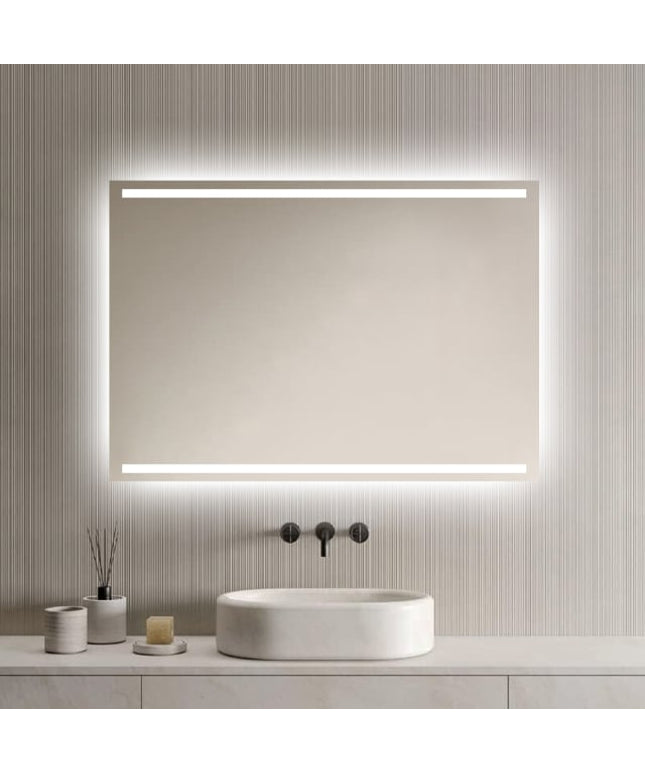 Loxa Felix LED Spiegel 80 x 60 cm - Rechthoek