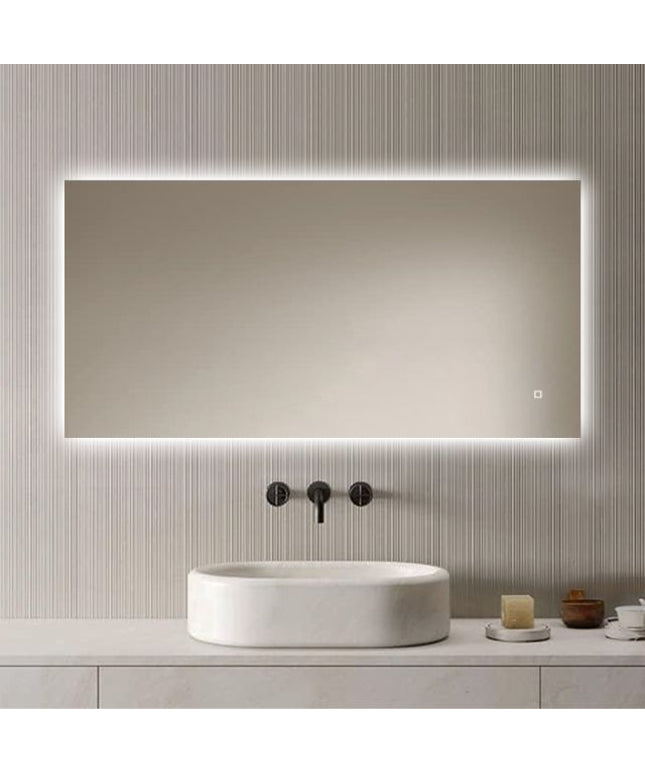 Loxa Livorno LED Spiegel 120 x 60 cm - Rechthoek