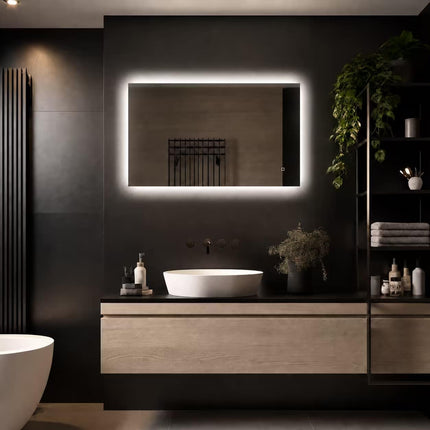 Loxa Livorno LED Spiegel 80 x 60 cm - Rechthoek - afbeelding 3