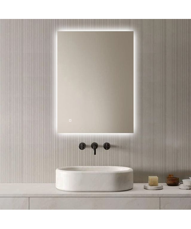 Loxa Livorno LED Spiegel 80 x 60 cm - Rechthoek