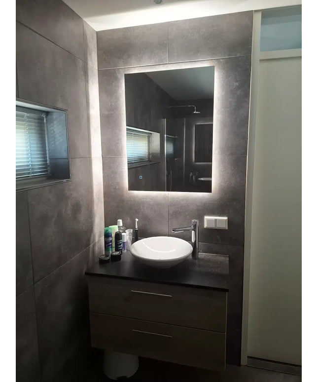 Loxa Livorno LED Spiegel 80 x 60 cm - Rechthoek