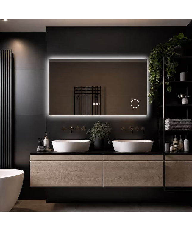 Loxa Lorina LED Spiegel 120 x 80 cm - Rechthoek - afbeelding 7