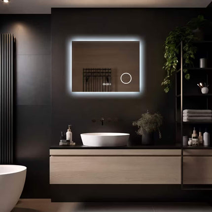 Loxa Lorina LED Spiegel 80 x 60 cm - Rechthoek - afbeelding 7