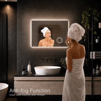Loxa Lorina LED Spiegel 80 x 60 cm - Rechthoek - afbeelding 3