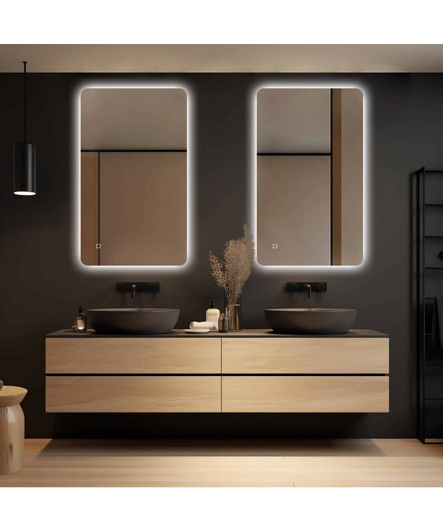Loxa Malaga LED Spiegel 100 x 60 cm - Rechthoek - afbeelding 7