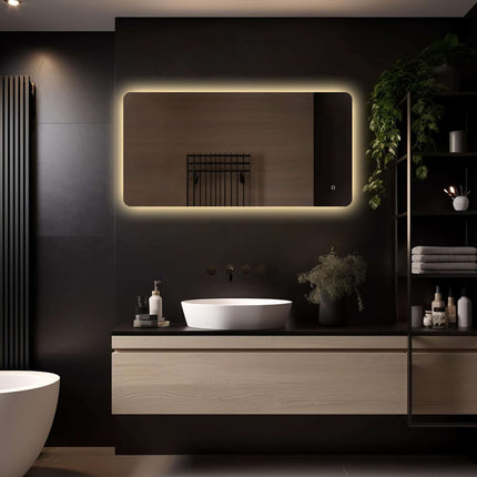 Loxa Malaga LED Spiegel 120 x 60 cm - Rechthoek - afbeelding 3