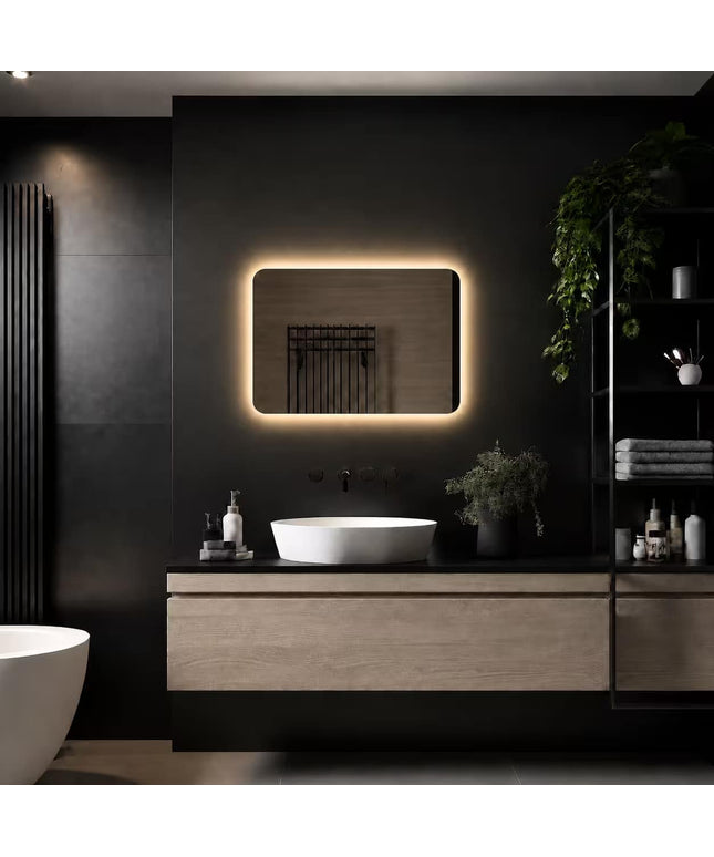 Loxa Malaga LED Spiegel 80 x 60 cm - Rechthoek