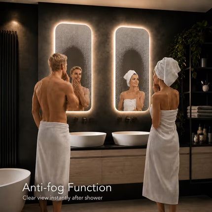 Loxa Moderna LED Spiegel 50 x 100 cm - Rechthoek - afbeelding 5