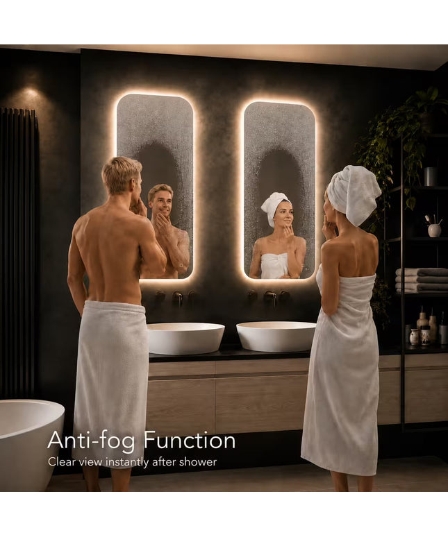 Loxa Moderna LED Spiegel 50 x 100 cm - Rechthoek - afbeelding 5